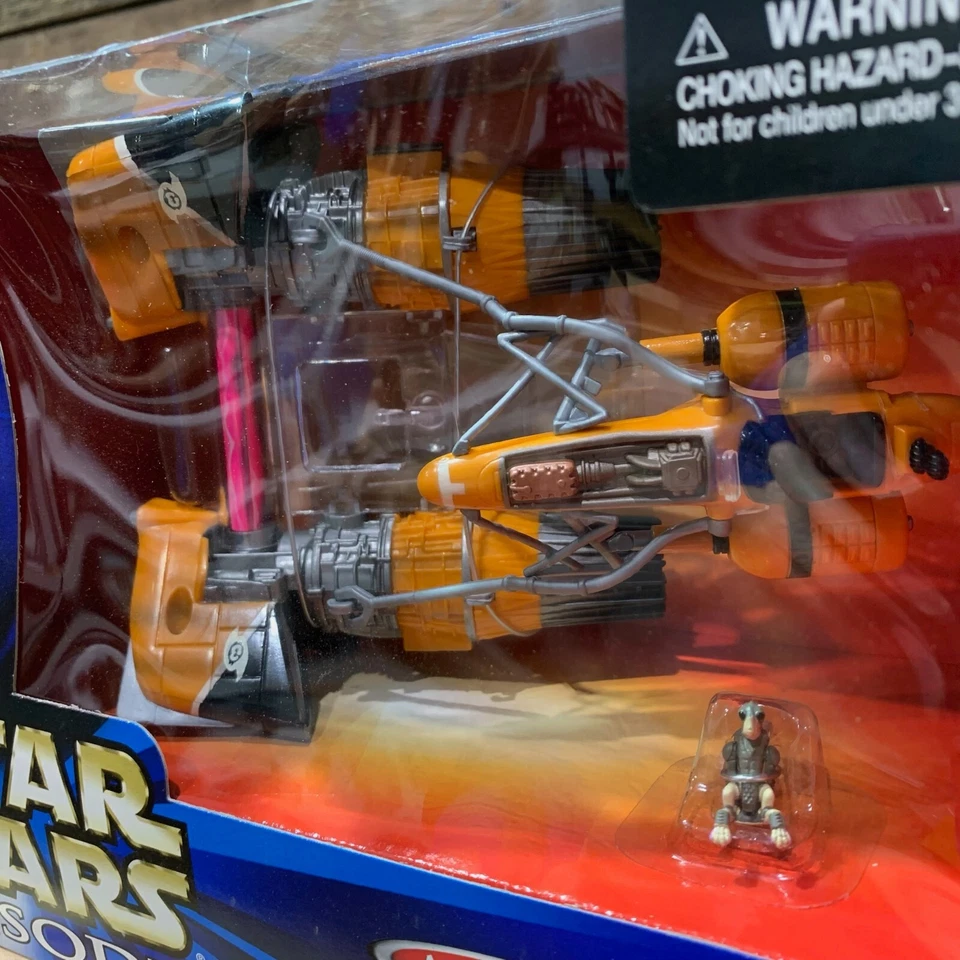 1990s Galoob, Star Wars Episodio I, Action Fleet, Sebulba's Pod Racer, Nuevo en caja Foto 2 de 4
