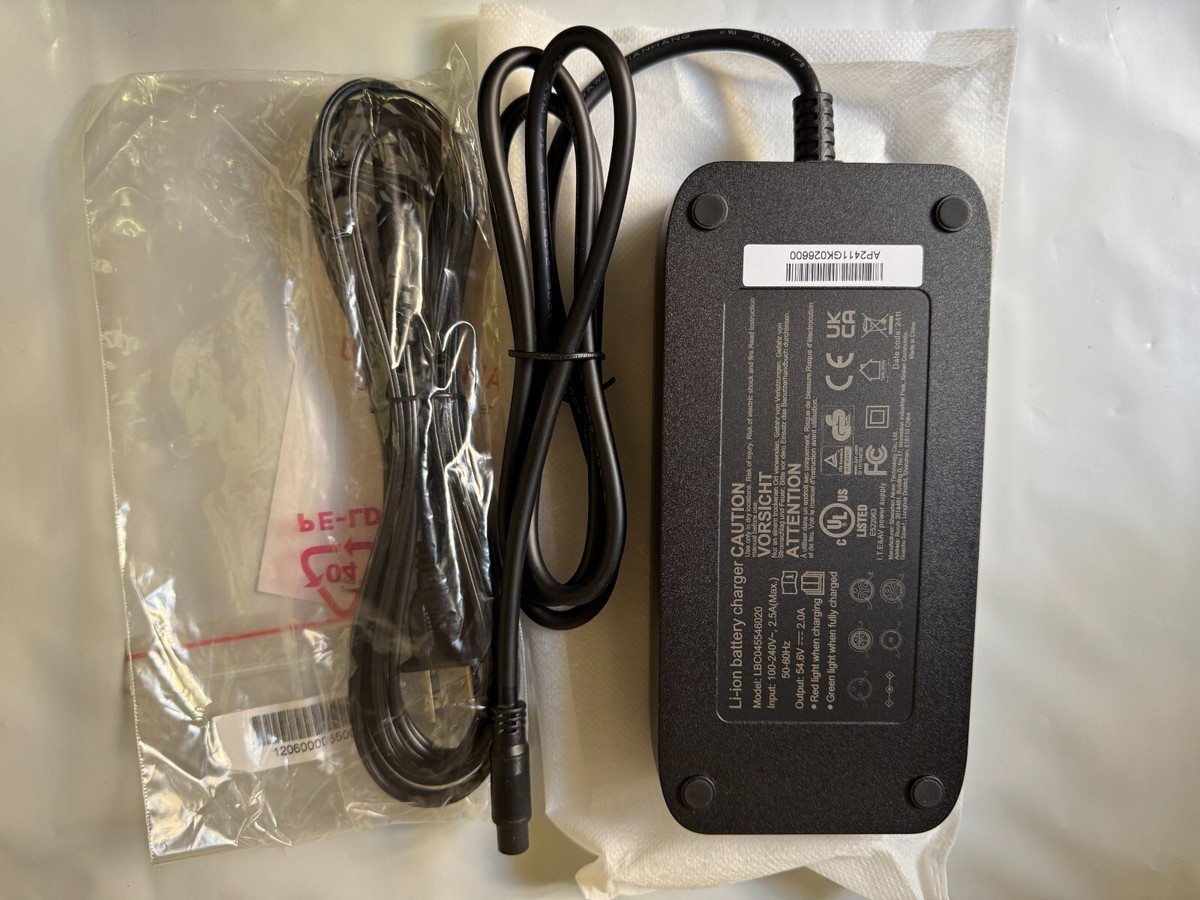 UL 3-PIN Smart Battery Charger For SUPER73-ZX Electric Bike