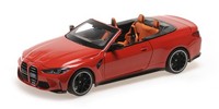 Minichamps 110021030 Bmw M4 Cabrio 2020 Rot Metallic 1:18 Modellauto