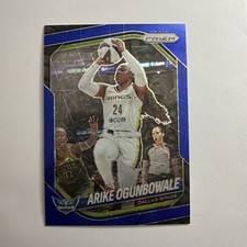 2025 WNBA Prizm Arike Ogunbowale Blue Velocity Prizm #73 Dallas Wings