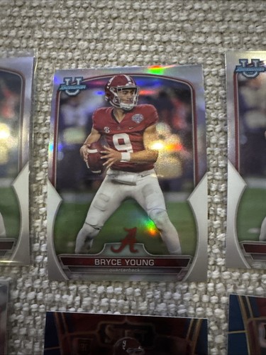 2022-23 Bryce Young Lot (8) Cards RC’s/Refractors/SP’s/Parallels/Inserts - Picture 2 of 4