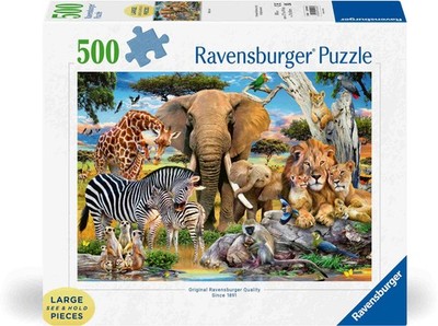 500 Teile Ravensburger Puzzle Large Pieces Große Teile Wilde Tierbabys 12001026