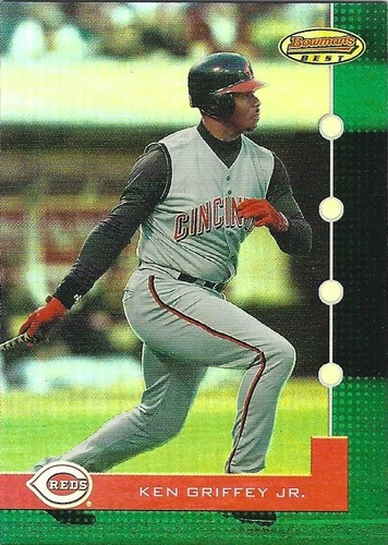 2005 Bowmans Best KEN GRIFFEY JR Refractor Card 5 /899 Reds HOF