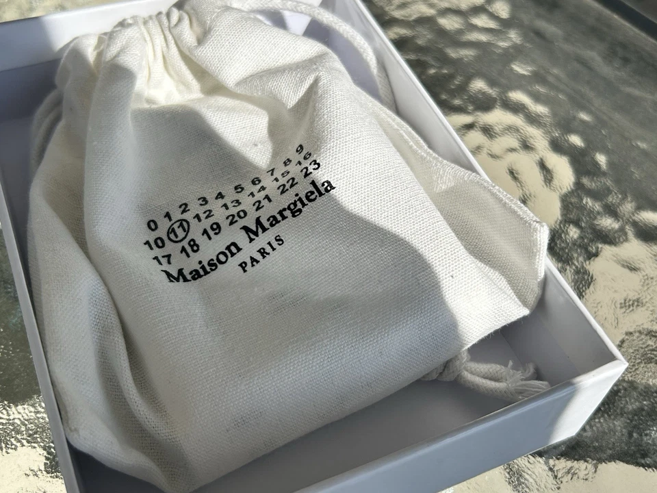 Cartera de cuero Supreme x MM6 Maison Margiela recibo 'blanca' nueva con caja Foto 2 de 4