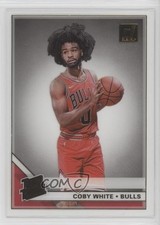 2019-20 Panini Clearly Donruss Rated Rookie Gold Coby White #56 ng3