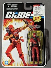 2007 Red Ninja wave 3 comic card v2 G.I. Joe 25th Anniversary sealed MOC Cobra