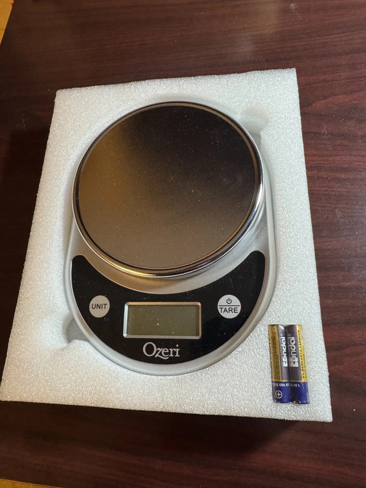 Ozeri Digital Kitchen Scale (Chrome/Black) Model: ZK14-S (New in Box)
Opens in a new window or tab