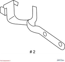 Audi 2016-2018 Audi A7 Heckklappen-Scharnier 4G8827299 Gebraucht OEM