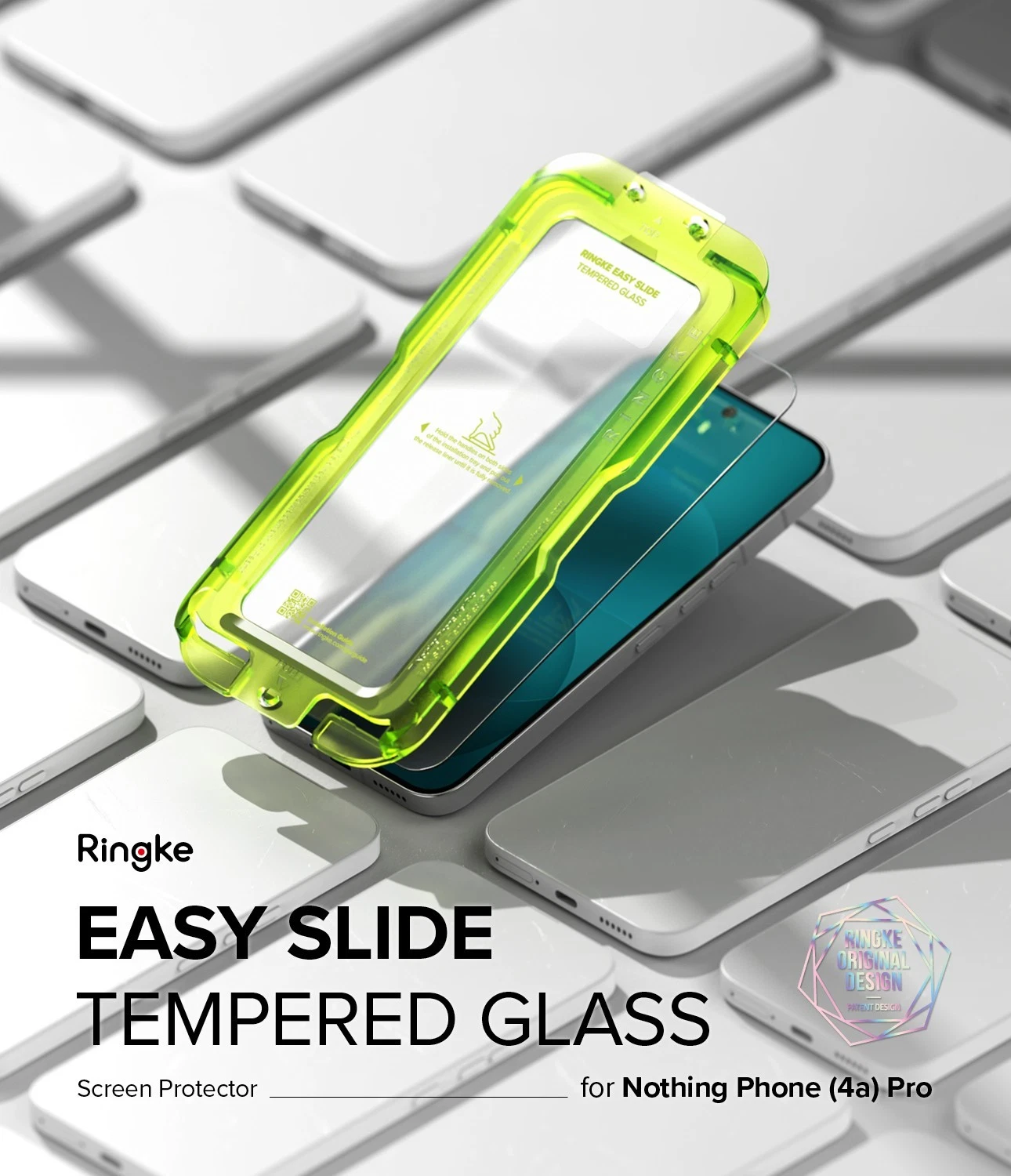 Easy Slide Tempered Glass