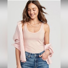Barely Pink Old Navy First Layer tank - fitted, fabulous soft COPY