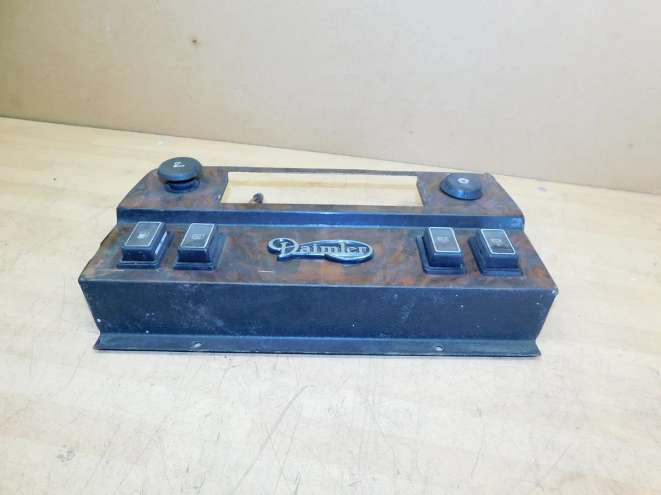 DAIMLER SOBERANO XJ40 PANEL DE INTERRUPTOR DE TABLERO CENTRAL MOLDURA DE COMPUTADORA DE VIAJE Foto 2 de 4