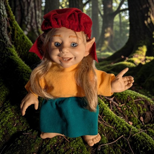 Berenguer Elfs the Great Elven Forest Collection Female Troll Doll.