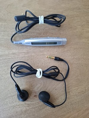 Original Sony RM-MZ2S MiniDisc MD Walkman Remote Control + Kopfhörer MDR-E805