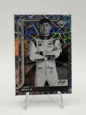 2025 Topps Chrome Formula 1 F1 Mari Boya Laser Refractor #54 Campos
