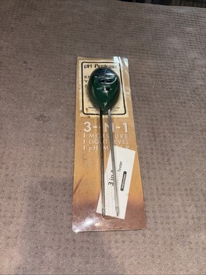 3-in-1 PH/Light/Water Soil Tester