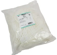 500 Panduit PL2M2S-D Marker Tie 50LB 7.40" Length Natural Color NEW