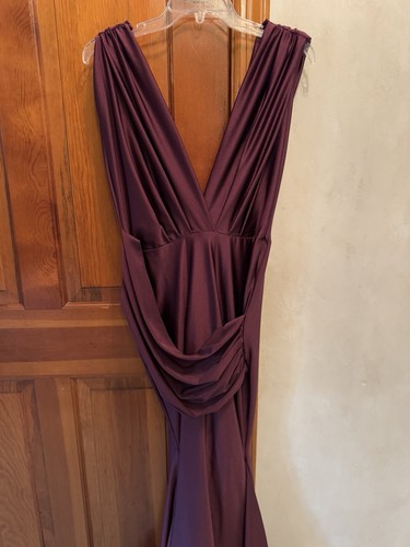 Jersey Fitted Sleeveless Gown by Jessica Angel 727R Size MEDIUM