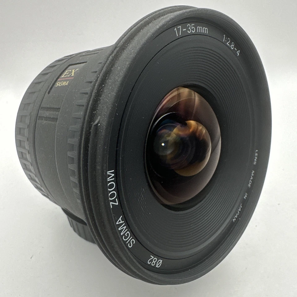 Sigma Zoom Ex Aspherical 17-35mm D f2,8-4 Lens Nikon F Ai-s + Pare-soleil - Photo 1/4