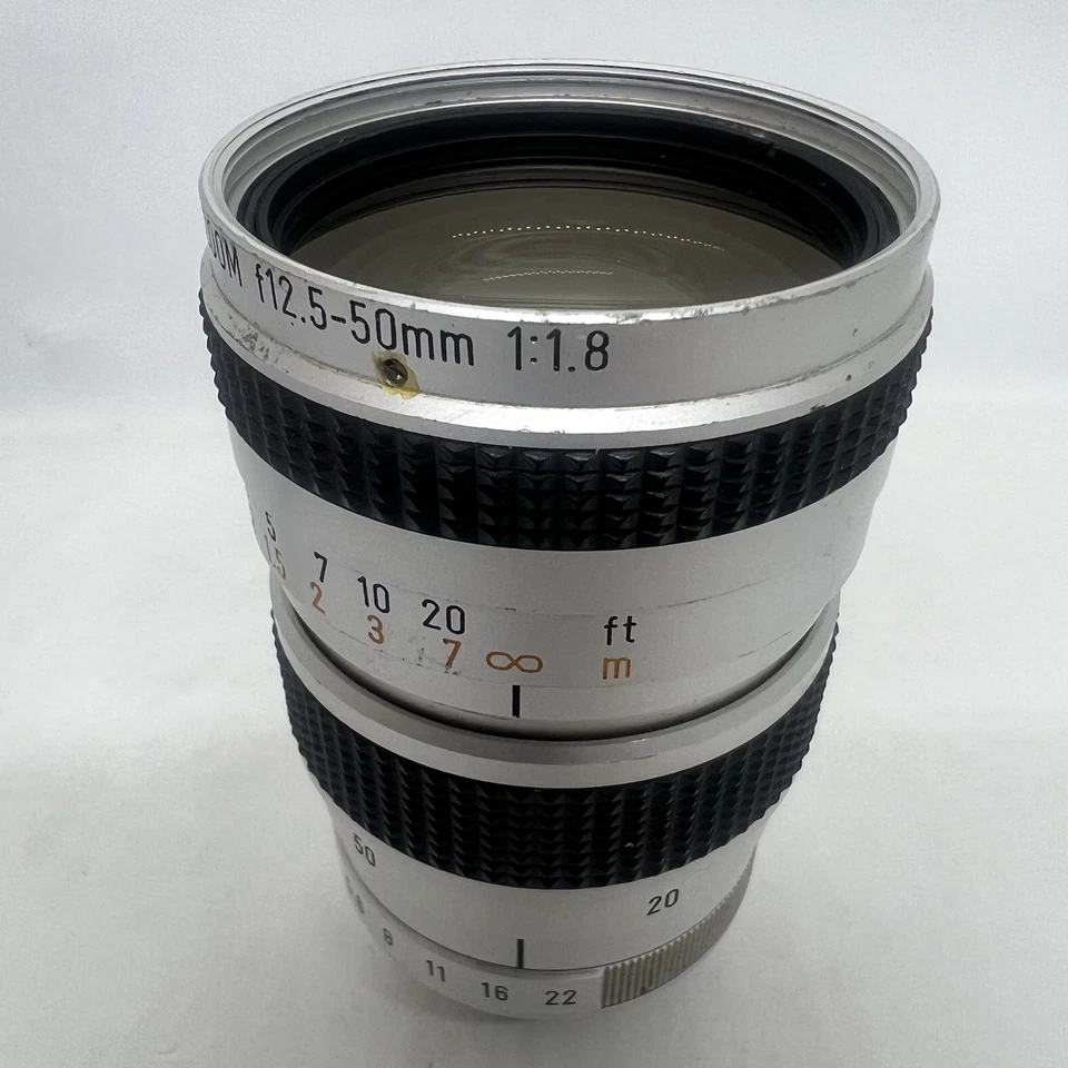 Vintage SONY TV ZOOM LENS f12.5-50mm 1:1.8 made by CANON - Image 2 of 4