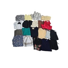 20pc Womens Vintage Clothing Wholesale Lot Evan-Picone Zeev Mor Skirts Sweaters