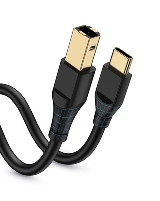 Printer Cable 6ft, Scanner USB C to USB B Cable for Epson, HP, Canon, Midi, E...