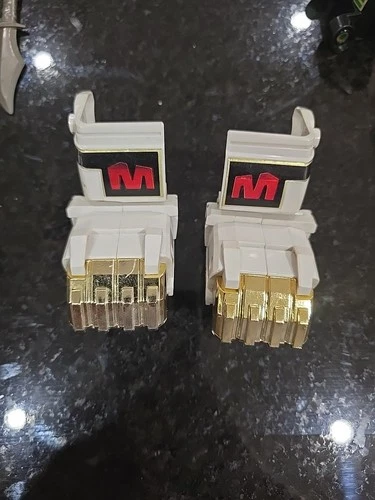 Vintage 1993 MMPR Power Rangers Titanus Feet Claws Replacement Parts Megazord