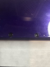 Nintendo 3DS Midnight Purple Portable Gaming Console Tested Works