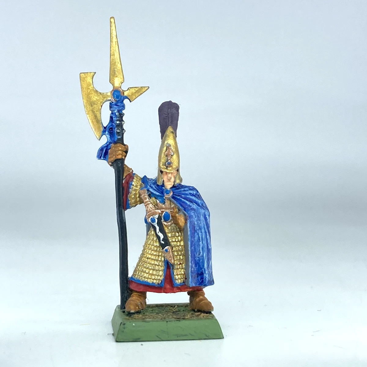 Warhammer – 5x Phoenix Guard Hauts-Elfes, Métal, OOP, 6th Edition, Sous-couche Blanche