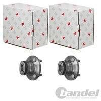 2X NK RADLAGER-SATZ Hinten Passend FÜR Mitsubishi Carisma Colt Lancer Proton