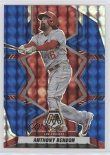 2022 Panini Mosaic Blue Mosaic Prizm 60/99 Anthony Rendon #148 1n4
