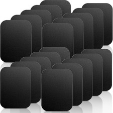 Mount Metal Plate with Adhesive for Magnetic Phone Car Mount Holder, 20 Pack Uni