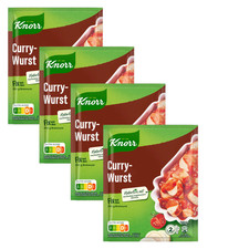 Knorr CURRYWURST Curry Sausage Spice mix 4ct./8 servings- FREE SHIPPING