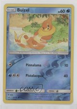 Buizel Italian Reverse Foil Pokémon Sun & Moon Shining Legends #22