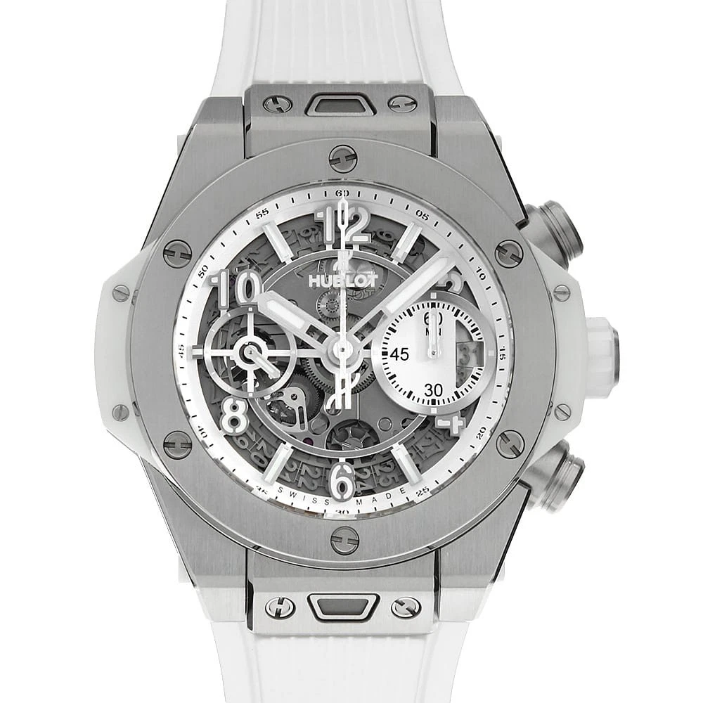 Hublot — HUBLOT Big Bang Unico Titanium White 441.NE.2010.RW second hand mens