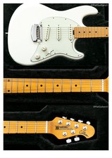 2016 Ernie Ball Music Man Cutlass SSS in Ivory White 7.3lbs