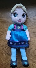 Disney Store Frozen Young Princess Elsa Plush 13  Stuffed Doll