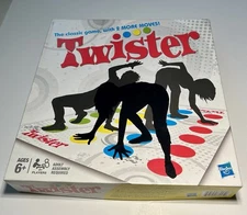Twister Game, Party Board game- Classic game w/ 2 MORE MOVES. NEW
