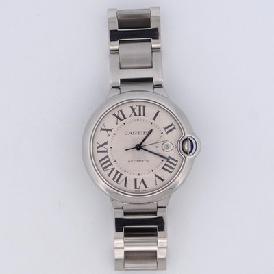 Cartier 3001 Ballon Bleu 42mm White dial Watch only