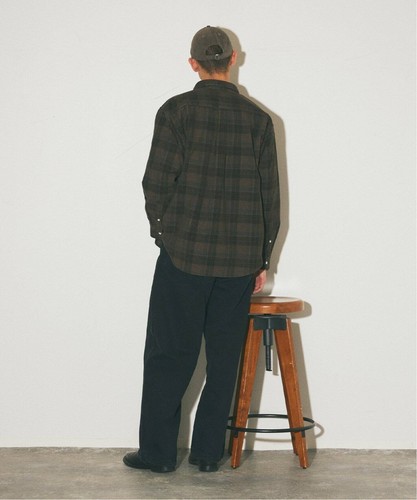 (ASK availability first) JOURNAL STANDARD Patterned corduroy regular shirt new - Picture 9 of 13