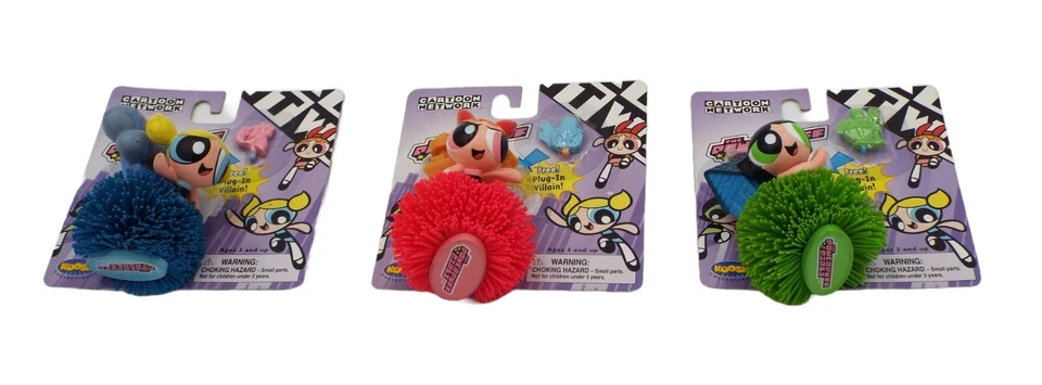 Cartoon Network The Powerpuff Girls Set of 3 Hasbro Figures from 2000 - Image 4 of 4