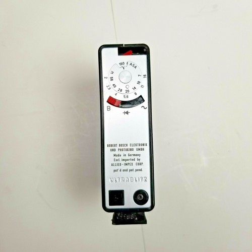 Vintage Bauer E 160 Ultrablitz Flash Robert Bosch Elektronik Made In Germany - Picture 4 of 5