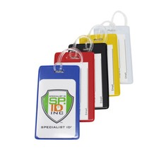 5 Pack - Backpack ID Tags - Bold Colors for Bag  Airline Luggage Identification