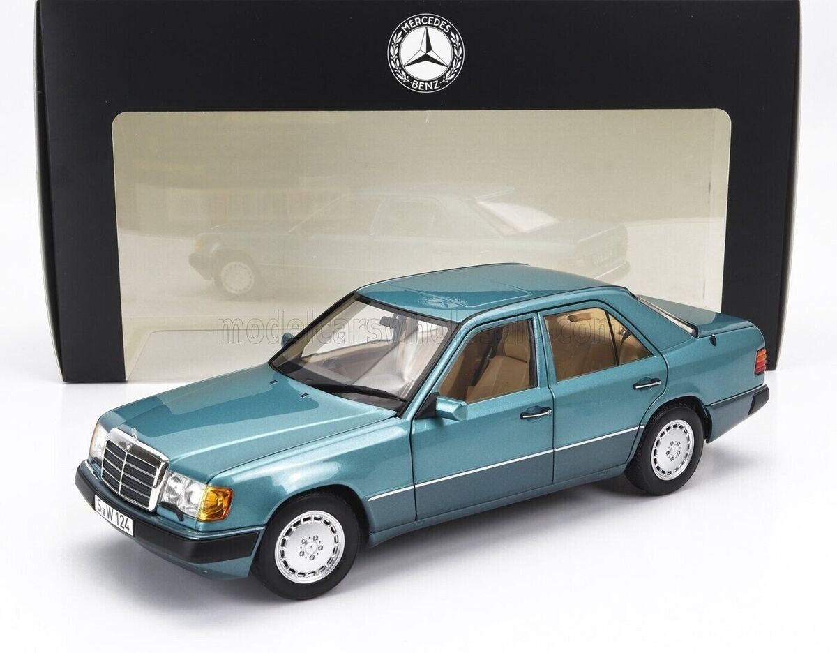NOREV 1990 MERCEDES BENZ 230E W124 BERYLL GREEN Dealer NOREV 1990 MERCEDES BENZ 230E W124 BERYLL GREEN Dealer