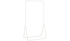 Arnie Clothes Rail White Freestanding Wardrobe Storage Garment Organiser