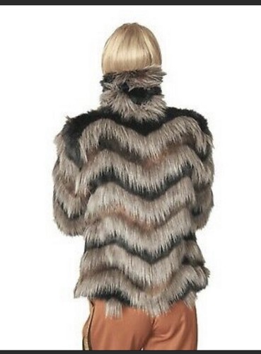 allen schwartz nevada faux fur jacket - Picture 4 of 5