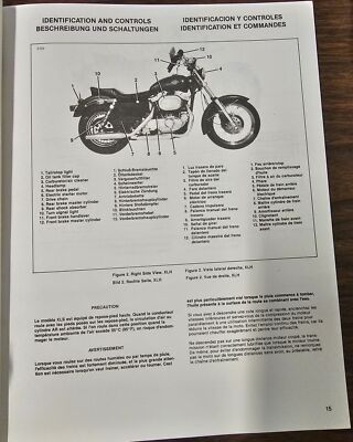 Harley Davidson 1983 Sportster Ironhead XLH/XLS/XLX International