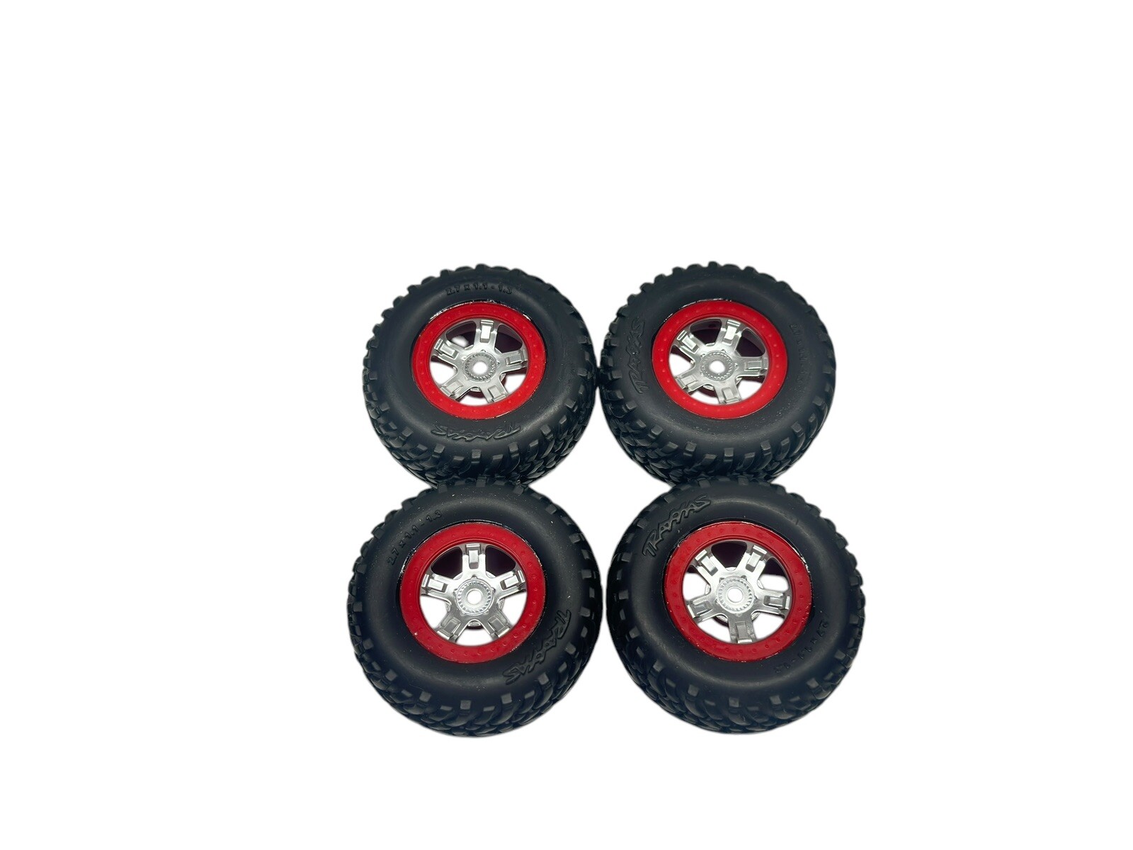 New Traxxas Slash 1/16 Mini Short Course Truck Tires W 12mm Hex Wheels #14629