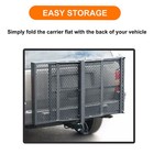 Foldable Electric-Wheelchair Hitch Carrier Mobility Scooter Rack Loading Ramp