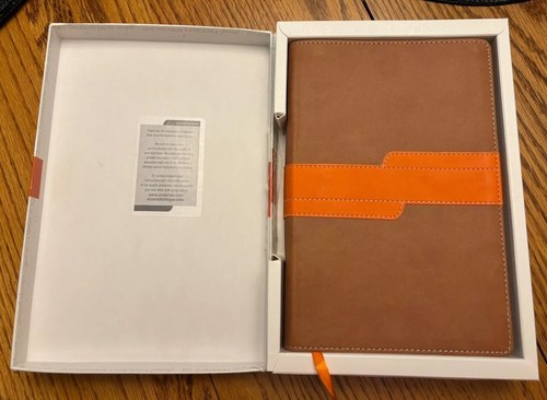 NIV Give & Award Bible by Zondervan 2001 Leather Italian Duo Tone Caramel/Orange - Picture 4 of 7