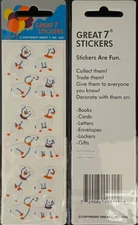12 packages of Fuzzy Dog Stickers, "Great 7" Sticker Designs, PFZ0101